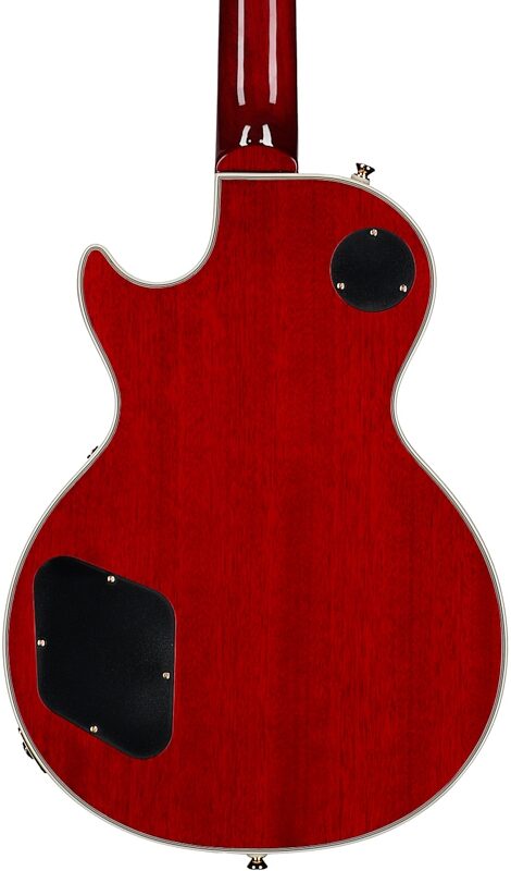 open zoom image for Epiphone Inspired by Gibson Les Paul Custom Electric Guitar, (with Gig Bag), Heritage Cherry Sunburst, Body Straight Back