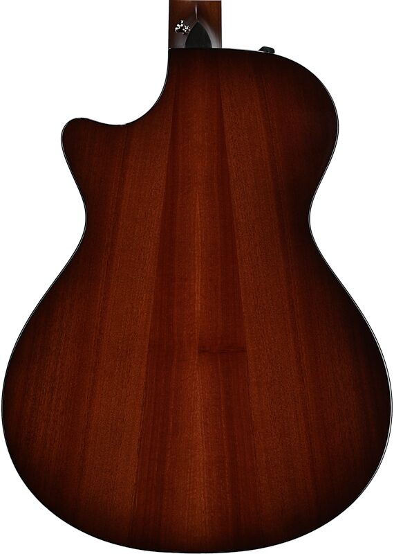open zoom image for Taylor 512ce Grand Concert Acoustic-Electric Guitar (with Case), Urban Iron Bark, Body Straight Back