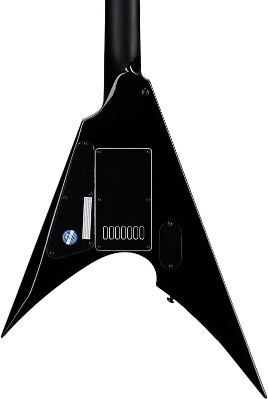 open zoom image for ESP LTD Arrow-1007 Baritone EverTune Electric Guitar, 7-String, Black, Open Box (Good), Body Straight Back