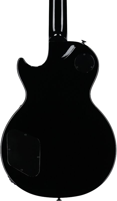 open zoom image for Gibson Les Paul Studio Session Electric Guitar (with Soft Case), Transparent Ebony Burst, Body Straight Back