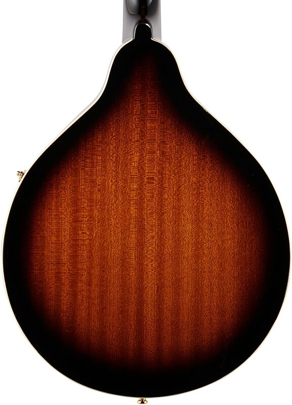 open zoom image for Epiphone MM-30S A-Style Mandolin, Antique Sunburst, Body Straight Back