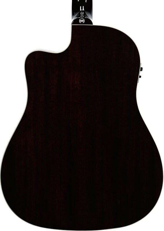 open zoom image for Epiphone J-45 Studio EC Acoustic-Electric Guitar (with Gig Bag), Natural, Body Straight Back