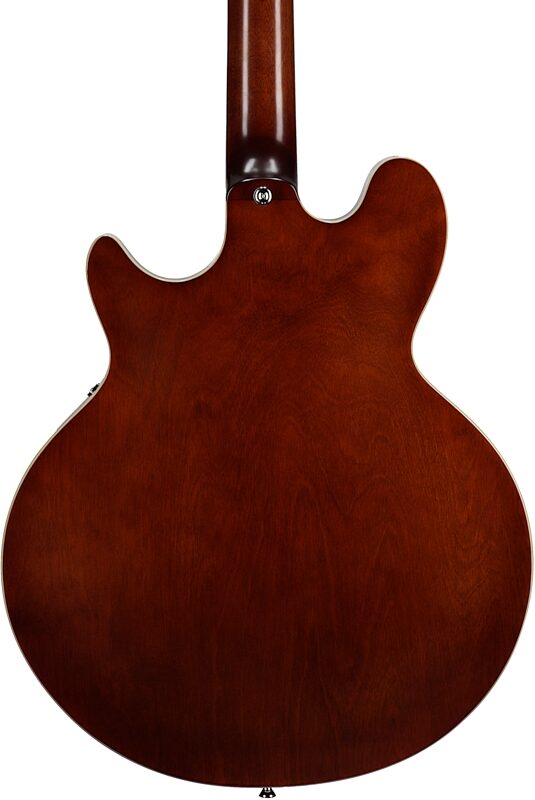 open zoom image for Epiphone Jack Casady Fretless Electric Bass (with Gig Bag), Royal Tan, Body Straight Back