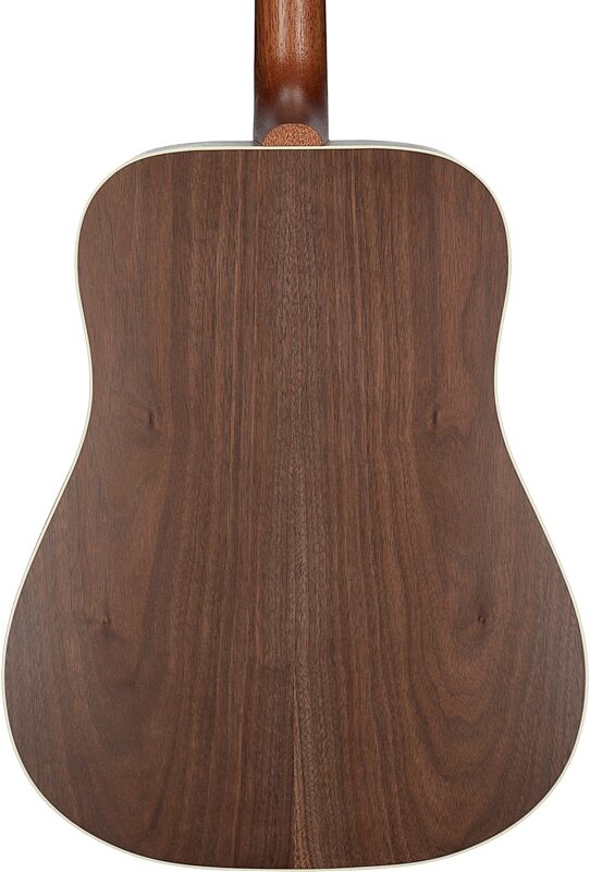 open zoom image for Gibson Hummingbird Studio Walnut and Rosewood Burst Acoustic-Electric Guitar (with Case), Satin Natural, Body Straight Back