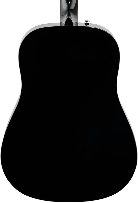 open zoom image for Fender CD-60S Dreadnought Acoustic Guitar, with Walnut Fingerboard, Black, Body Straight Back