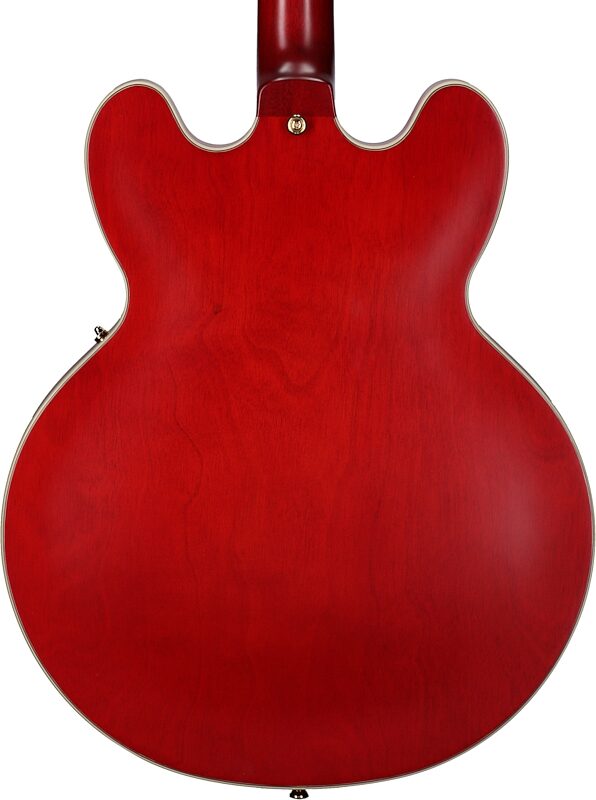 open zoom image for Epiphone 1959 ES-355 Semi-Hollow Electric Guitar (with Case), Cherry Red, Body Straight Back