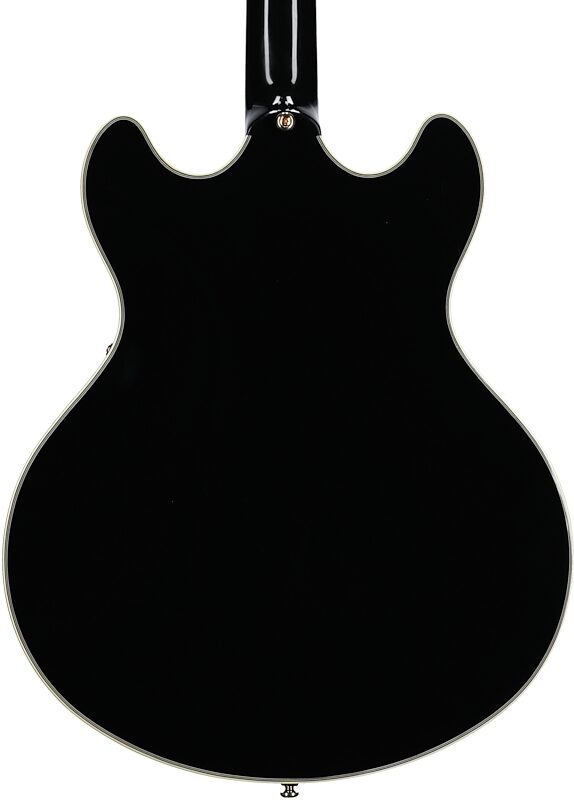 open zoom image for Sire Larry Carlton H7 Semi-Hollowbody Electric Guitar, Black, Body Straight Back