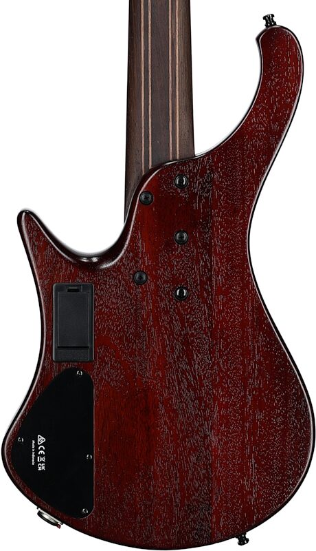 open zoom image for Ibanez EHB1505S Short-Scale Bass Workshop Electric Bass, 5-String (with Gig Bag), Dragon Eye, Body Straight Back