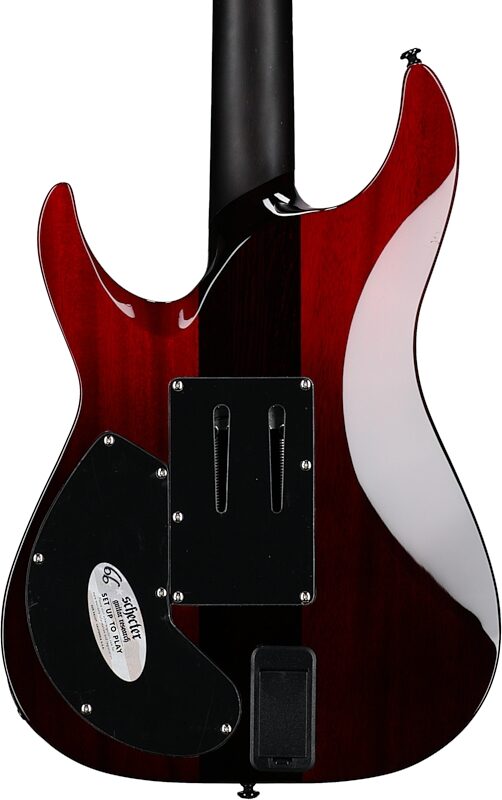 open zoom image for Schecter Reaper 6 FRS Elite Electric Guitar, Blood Burst, Body Straight Back