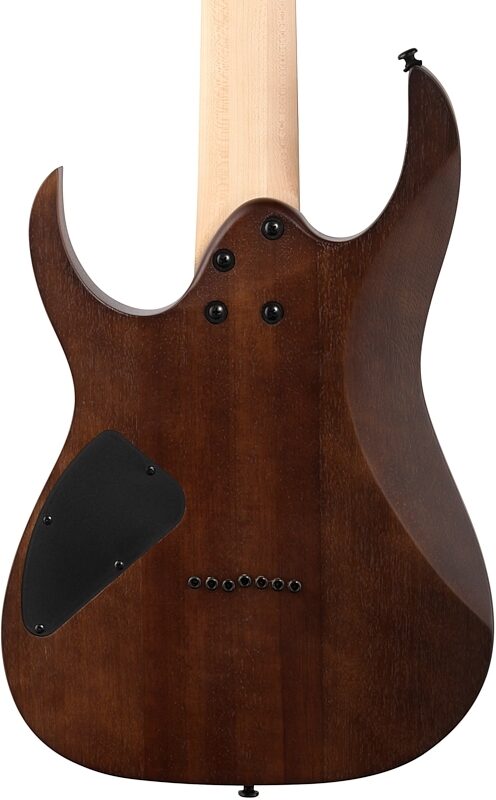 open zoom image for Ibanez RG7421 Electric Guitar, 7-String, Walnut Flat, Body Straight Back