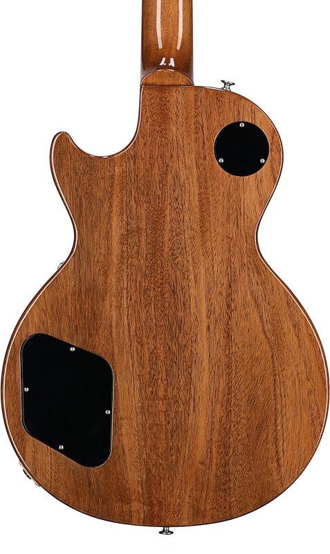open zoom image for Gibson Les Paul Standard '60s Custom Color Electric Guitar, Plain Top (with Case), Ebony, Body Straight Back