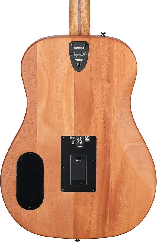 open zoom image for Fender Highway Dreadnought Acoustic-Electric Guitar (with Gig Bag), Spruce, Solid Sitka Spruce Top with Solid Mahogany Back and Sides, Body Straight Back