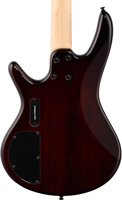 open zoom image for Ibanez GSR200M Electric Bass, Charcoal Brown, Body Straight Back