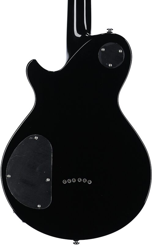 open zoom image for Michael Kelly Patriot Instinct SB Mod Shop Duncan Slim Body Electric Guitar, Partial Eclipse, Body Straight Back