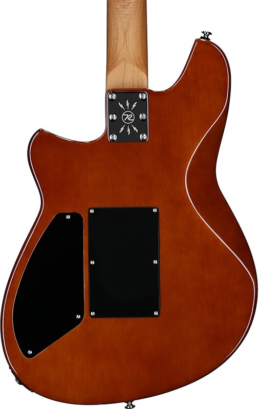 open zoom image for Reverend Kingbolt H90 FR Electric Guitar, Baked Orange, Open Box (Very Good), Body Straight Back