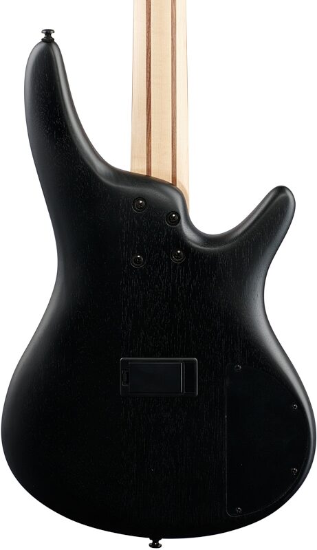 open zoom image for Ibanez SR300EBL Electric Bass, Left-Handed, Weathered Black, Body Straight Back