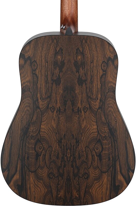 open zoom image for Martin D-X2E Ziricote Burst Acoustic-Electric Guitar (with Soft Case), New, Body Straight Back