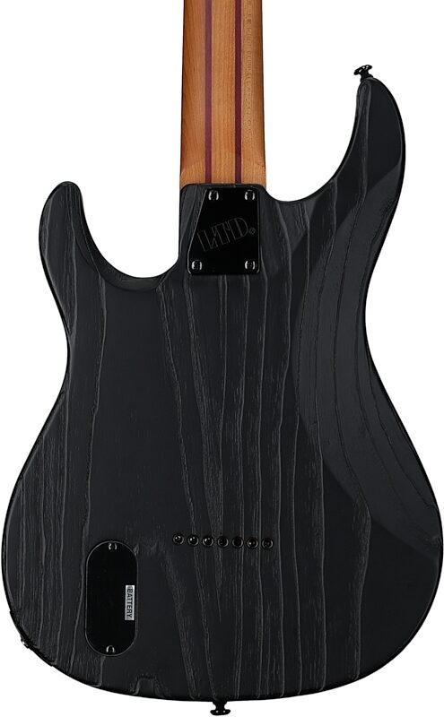 open zoom image for ESP LTD SN1007 Baritone Electric Guitar, Black Blast, Body Straight Back