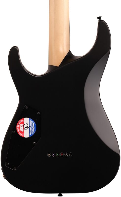 open zoom image for ESP E-II M-1 NT Electric Guitar (with Case), Black Satin, Body Straight Back