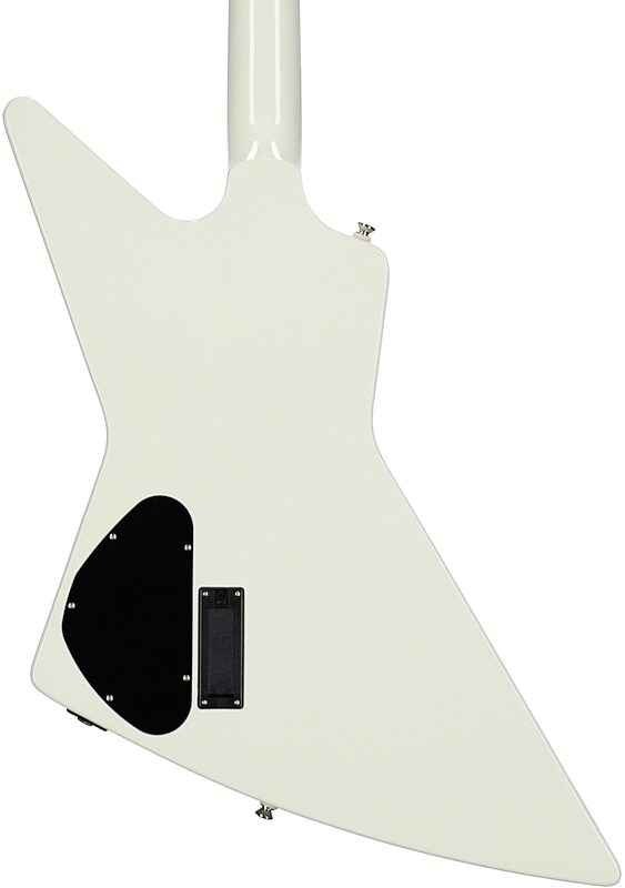 open zoom image for Epiphone Inspired by Gibson Explorer '80s Electric Guitar (with Gig Bag), Classic White, Body Straight Back