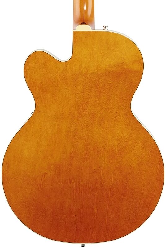 open zoom image for Gretsch G6120T-BSSMK Brian Setzer Signature 59 Bigsby Electric Guitar (with Case), Smoke Orange, Body Straight Back