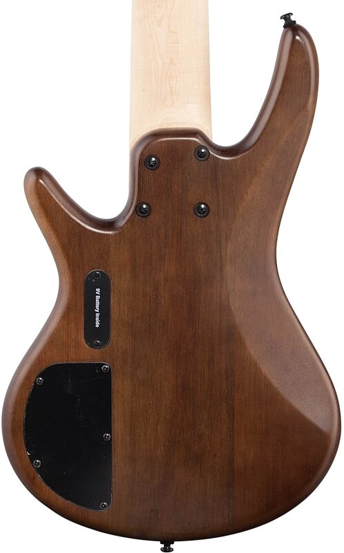 open zoom image for Ibanez GSR206 6-String Electric Bass, Walnut Flat, Body Straight Back
