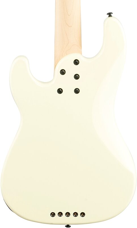 open zoom image for Schecter P-5 Bass Guitar, 5-String, Ivory, Body Straight Back