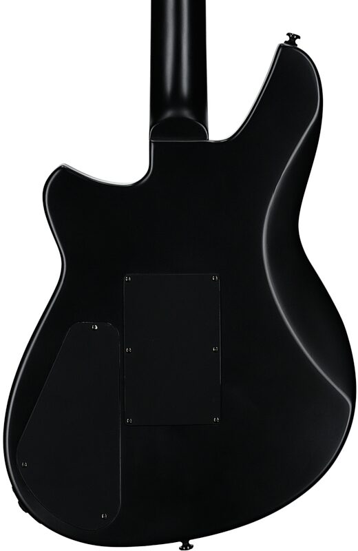 open zoom image for Reverend Vernon Reid Signature Totem Electric Guitar, The Darque Midnight Black, Body Straight Back