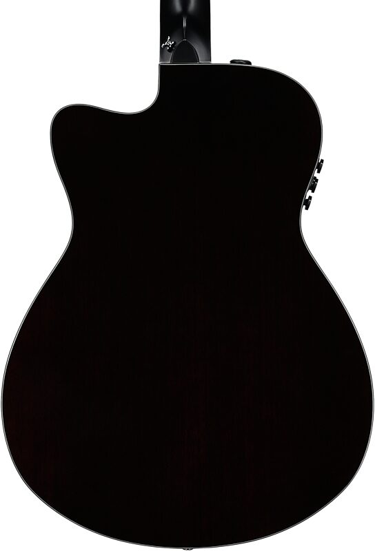 open zoom image for Yamaha TAS1 C Transacoustic Concert Acoustic-Electric Guitar (with Gig Bag), Sand Burst, Open Box (Very Good), Body Straight Back