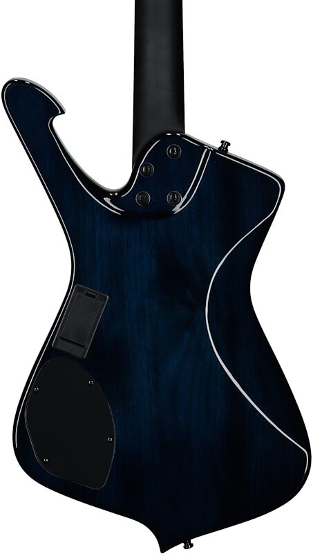 open zoom image for Ibanez ICB720FM Iceman Electric Bass (with Gig Bag), Cosmic Blue Starburst, Body Straight Back