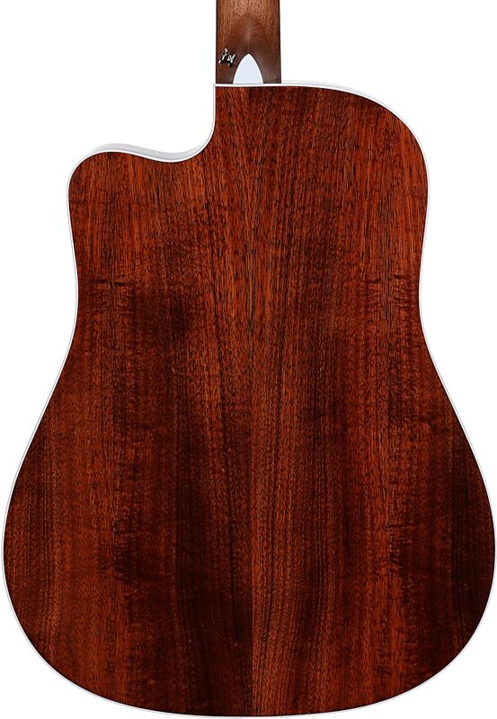 open zoom image for Martin DC-13E Modern Acoustic-Electric Guitar (with Soft Case), Natural, Body Straight Back