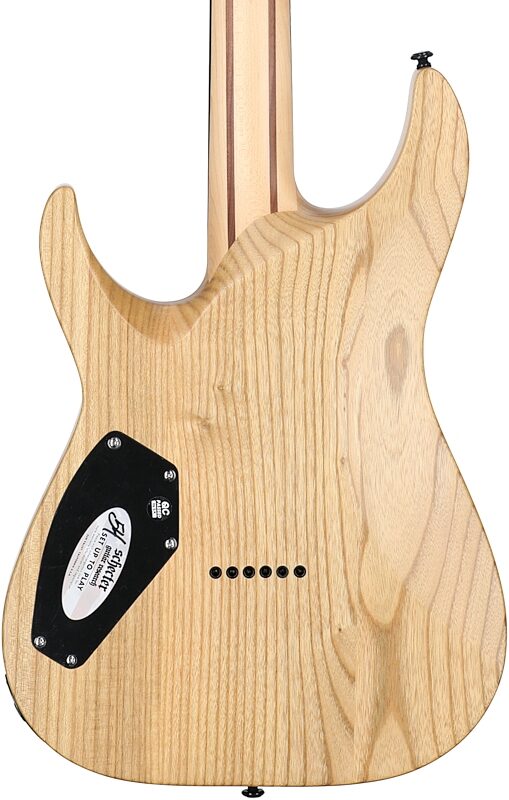 open zoom image for Schecter Reaper 6 Electric Guitar, Sky Burst, Body Straight Back