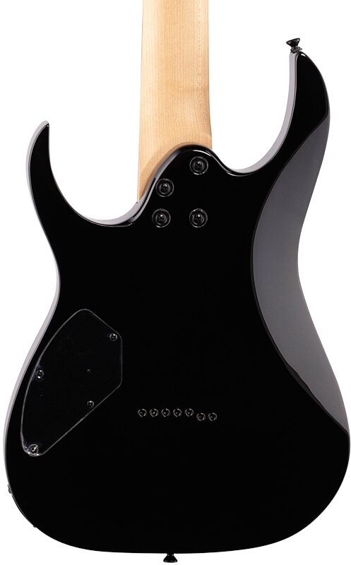 open zoom image for Ibanez GRG7221QA Gio Electric Guitar, Transparent Black Sunburst, Body Straight Back