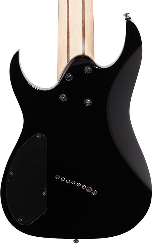 open zoom image for Ibanez RGMS8 Multi-Scale Electric Guitar, 8-String, Black, Body Straight Back