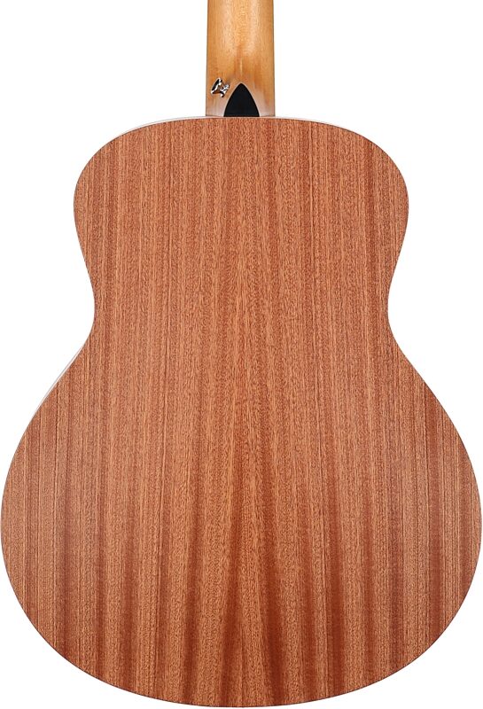 open zoom image for Taylor GS Mini V2 Sapele Acoustic Guitar, (with Gig Bag), Natural, Body Straight Back