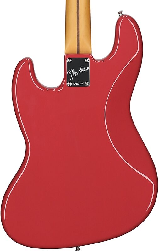 open zoom image for Fender American Professional Classic Jazz Electric Bass, Maple Fingerboard (with Gig Bag), Dakota Red, Body Straight Back