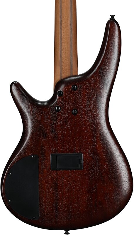 open zoom image for Ibanez SR500A Electric Bass, Mahogany Brown Burst Low Gloss, Body Straight Back