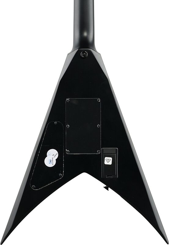 open zoom image for Jackson X King V KVXMG Electric Guitar, Laurel Satin Black, Open Box (Good), Body Straight Back