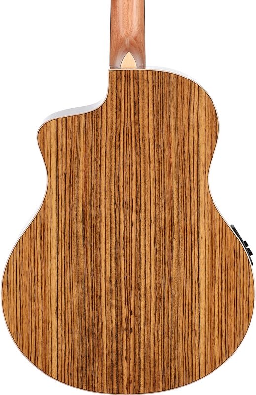 open zoom image for Washburn Bella Tono Suprema Acoustic-Electric Guitar, New, Body Straight Back