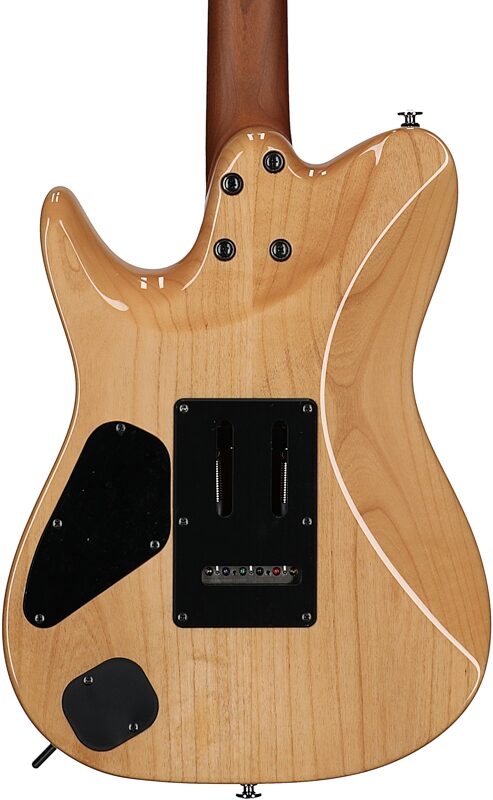 open zoom image for Ibanez TQMS1 Tom Quayle Electric Guitar (with Case), Celeste Blue, Body Straight Back
