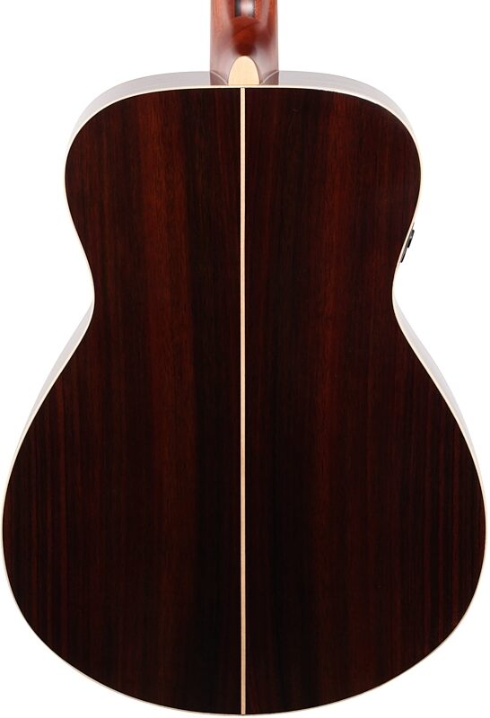 open zoom image for Yamaha LS-TA TransAcoustic Acoustic-Electric Guitar (with Gig Bag), Brown Sunburst, Body Straight Back