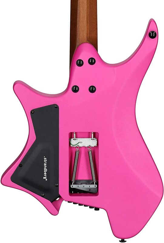 open zoom image for Strandberg Boden Standard N2.6T Electric Guitar, Fuchsia Metallic, Body Straight Back