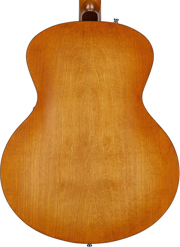 open zoom image for Godin 5th Avenue Jumbo P-Rail Archtop Electric Guitar, Harvest Gold, Body Straight Back