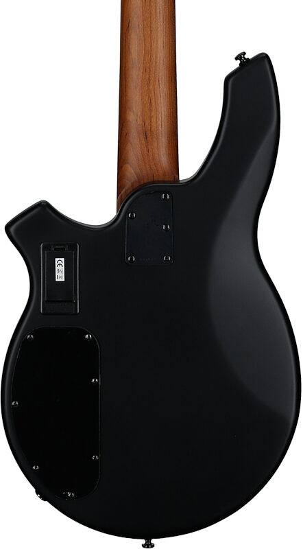 open zoom image for Sterling by Music Man Bongo 5 Electric Bass, 5-String, Stealth Black, Rosewood Fretboard, Open Box (Very Good), Body Straight Back