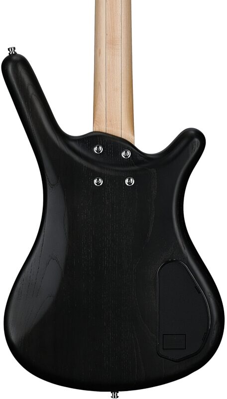 open zoom image for Warwick RockBass Corvette Basic 4 Left Handed Bass Guitar, Black, Body Straight Back