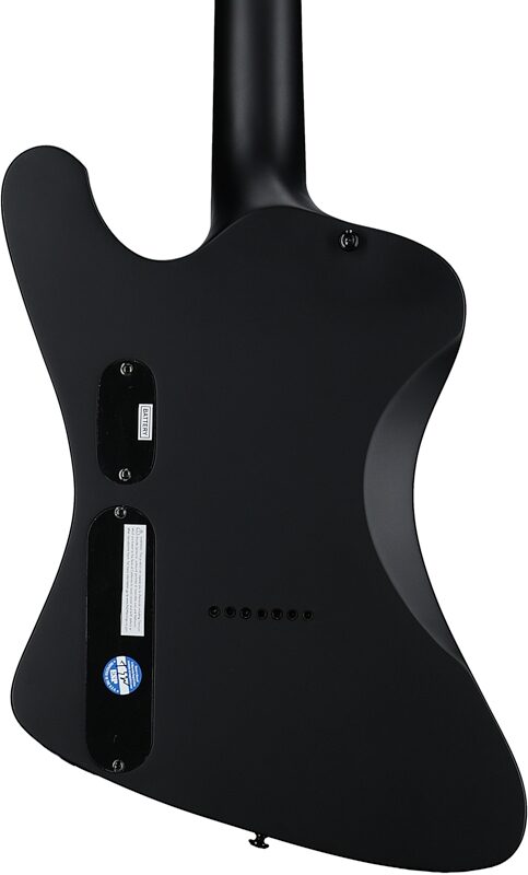 open zoom image for ESP LTD Phoenix 7 Baritone Electric Guitar, Black Metal, Body Straight Back