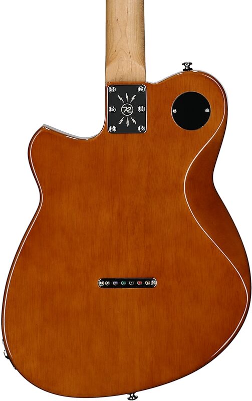 open zoom image for Reverend Charger 290-2 Electric Guitar, Purple Punch, Roasted Maple Fretboard, Body Straight Back