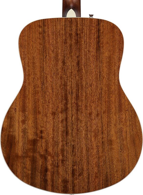 open zoom image for Fender Palomino Vintage Acoustic-Electric Guitar (with Case), Aged Natural, Body Straight Back