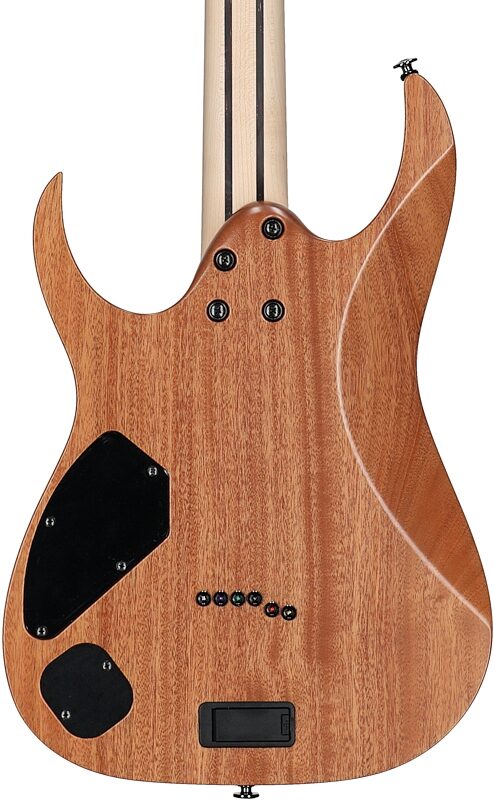 open zoom image for Ibanez RG5121R Prestige Electric Guitar (with Case), Dark Tide Blue Flat, Body Straight Back