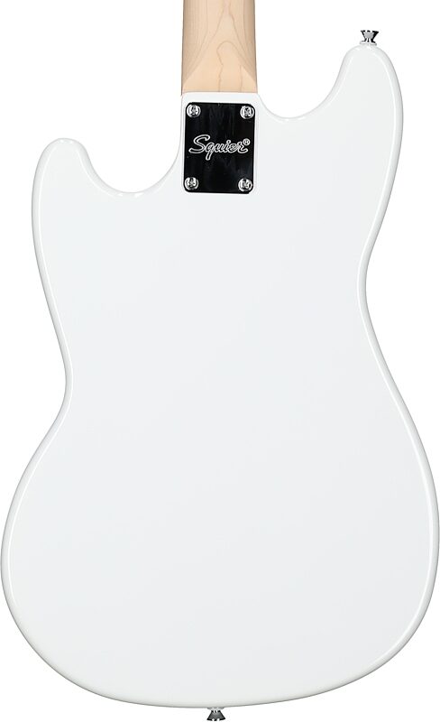 open zoom image for Squier Sonic Bronco Bass Guitar, Arctic White, Body Straight Back